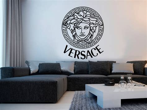 adesivi murali versace|Versace Wall Decal .